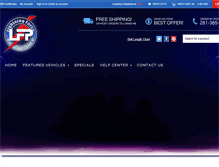 Tablet Screenshot of lightningforceperformance.com